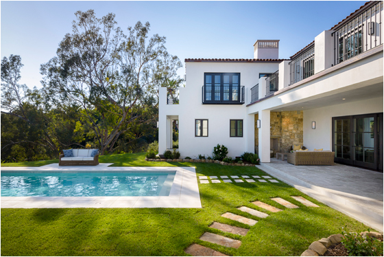 New Montecito Spanish Contemporary Home